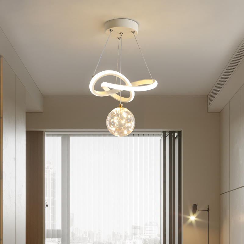 Creative pendant light for restaurant entryway 19