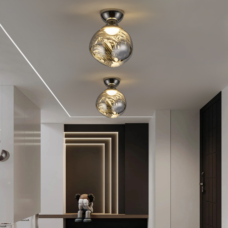 Modern minimalist lava corridor lights 18 02