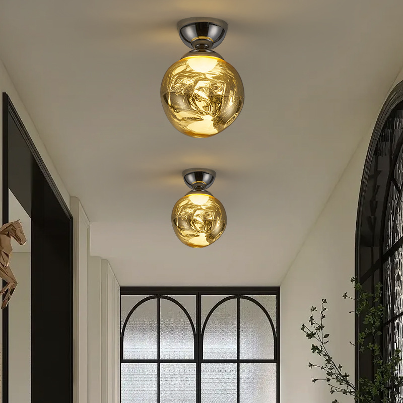 Modern minimalist lava corridor lights 18