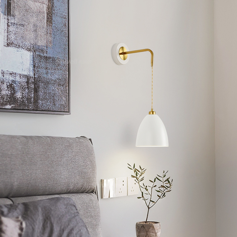 Nordic minimalist modern hallway wall lamp  8