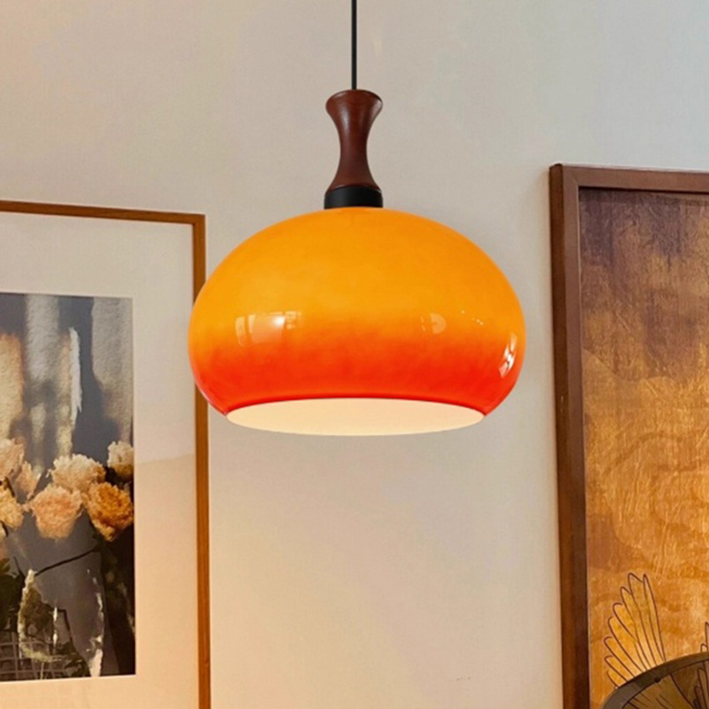 French retro style wooden chandelier 56