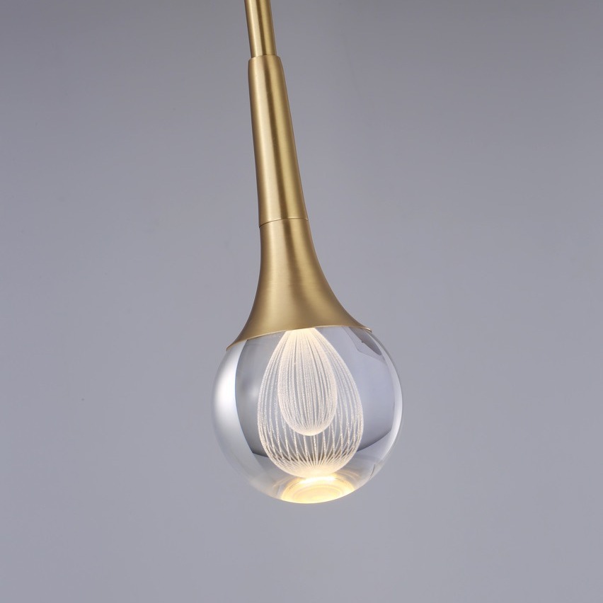 Luxury Retro Long Crystal Chandelier 60