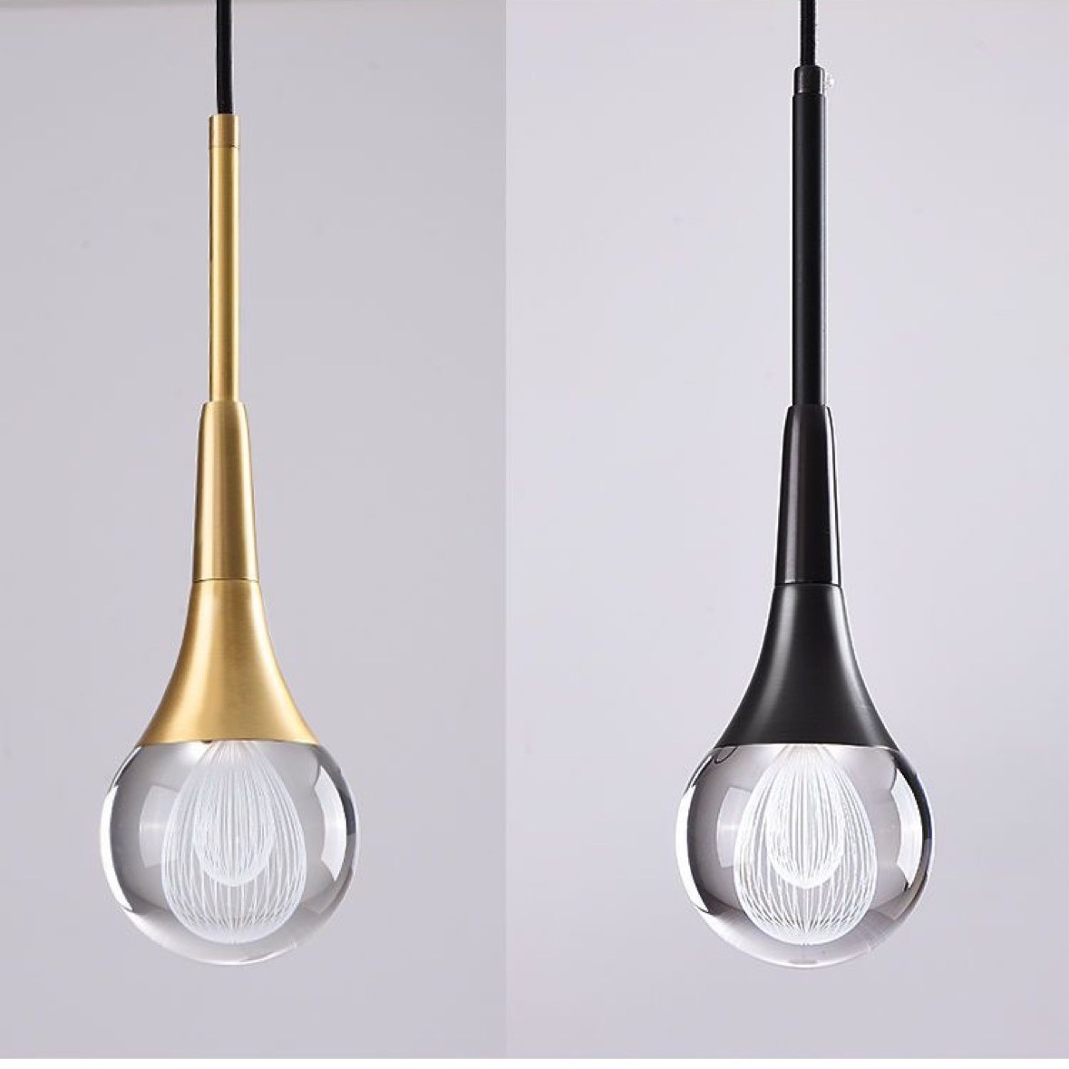 Luxury Retro Long Crystal Chandelier 60