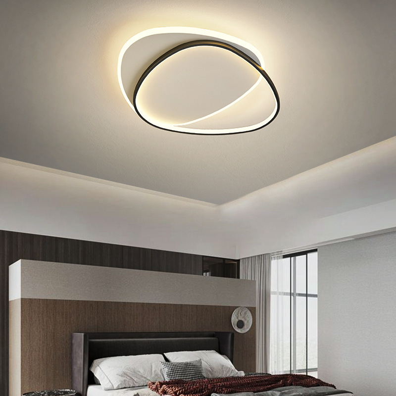 Minimalist modern master bedroom ceiling light 41