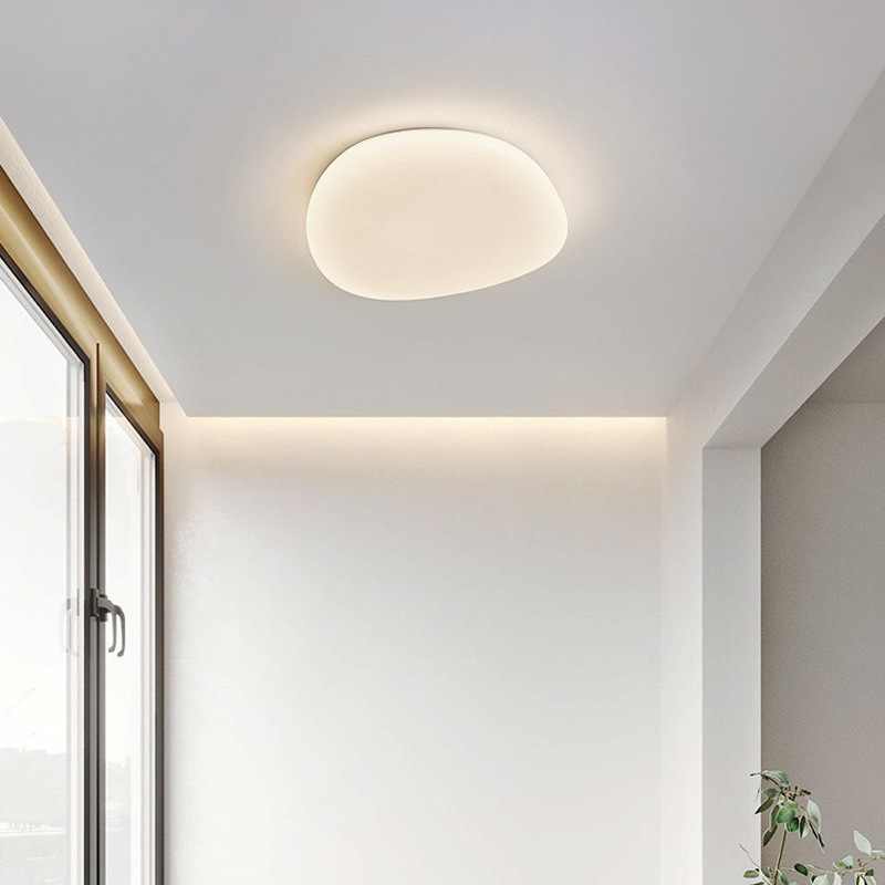 Nordic style pebble ceiling light 42 01