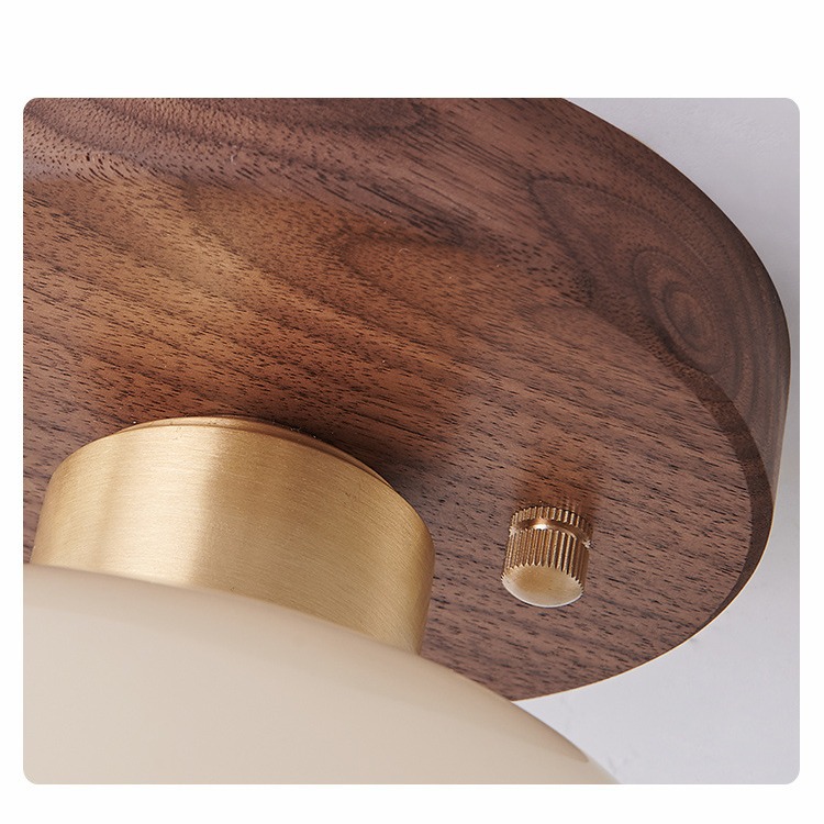 Retro lily of the valley entryway hallway light 25