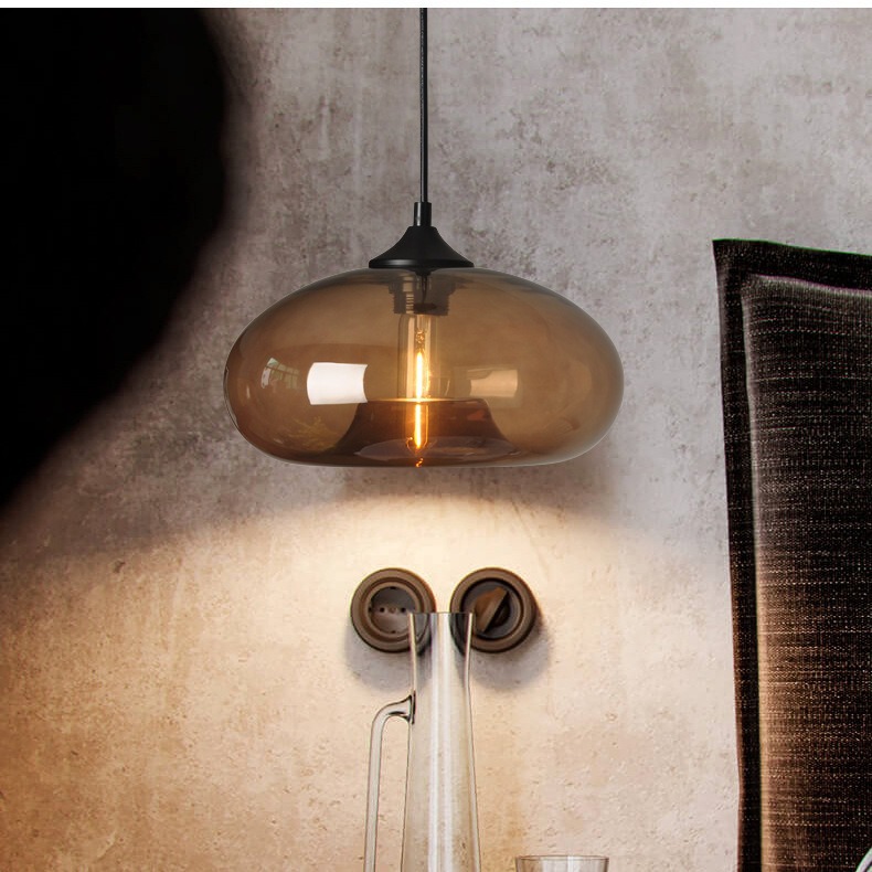 Retro Nordic style creative stained glass chandelier 58